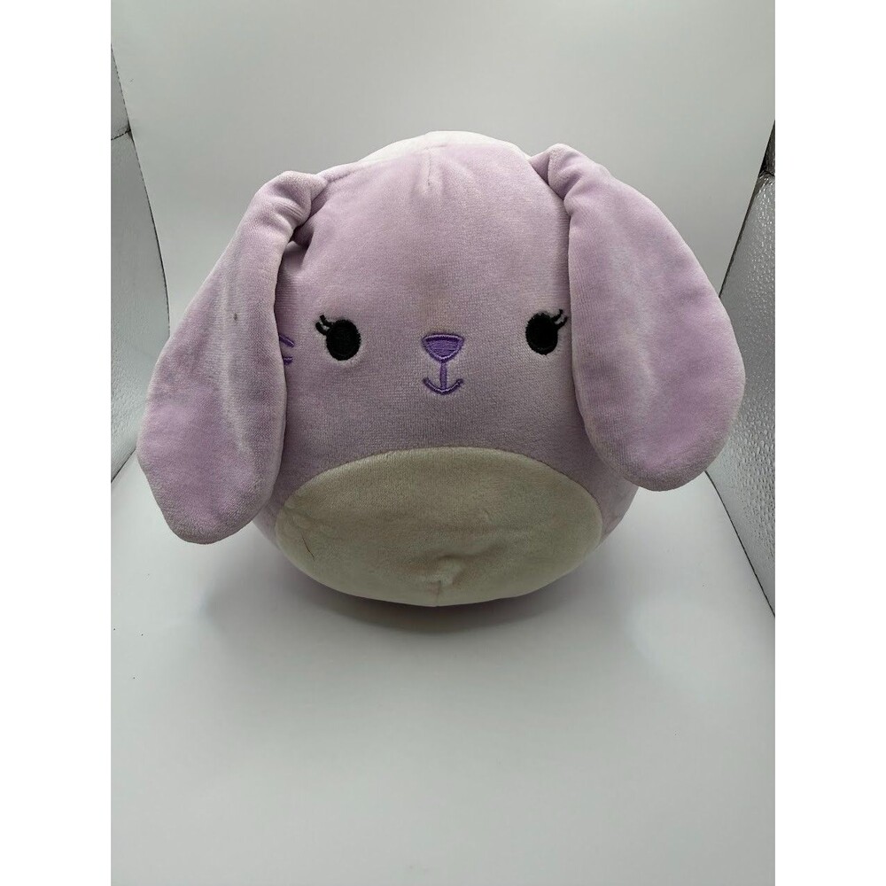 Squishmallows Bubbles Purple Bunny Rabbit 7" Plush Floppy Ears Kellytoy